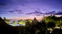 Sonnenuntergang, Intercontinental Hotel, Tahiti
