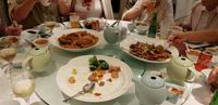 Abendessen im Restaurant Jasmin in Hong Kong