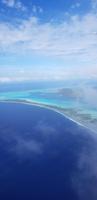 Anflug auf Bora Bora