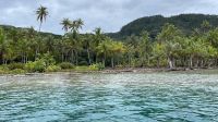 Bootstour in der Lagune von Huahine