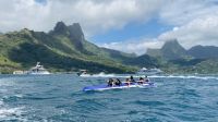 Die Lagune von Moorea