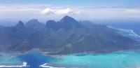 Flug von Bora Bora zurück nach Tahiti