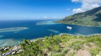 Inselrundfahrt mit den Jeeps auf Moorea - Aussichtspunkt Magic Mountain 