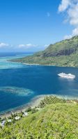 Inselrundfahrt mit den Jeeps auf Moorea - Aussichtspunkt Magic Mountain 