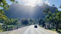 Inselrundfahrt mit den Jeeps auf Moorea 