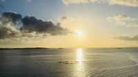 Lagune von Tahaa - Sonnenuntergang