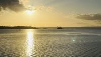 Lagune von Tahaa - Sonnenuntergang