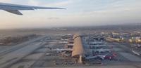 Rückflug von Los Angeles nach Paris