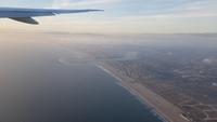 Rückflug von Los Angeles nach Paris