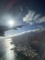 Weiterflug von Tahiti nach Los Angeles