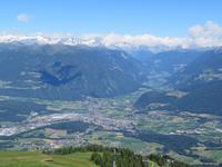 Bruneck und Zillertaler Alpen vom Kronplatz