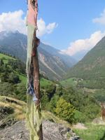 Blick von Juval ins Schnalstal