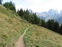 vom Monte Rite zum Cibiano Pass