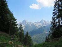 Abstieg vom Monte Rite