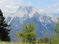 Blick vom Weg zum Passo Cibiana