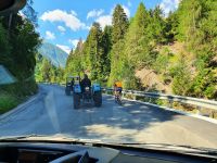 Südtirol, Vinschgau, Traktortreffen am Stilfer Joch