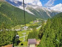 Südtirol, Vinschgau, Sulden, Seilbahn Kanzel