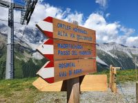 Südtirol, Vinschgau, Wanderstart Kanzel