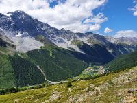 Blick zum Ortler und auf Sulden