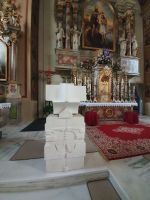 Südtirol, Vinschgau, Laas, Pfarrkirche