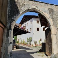 Südtirol, Vinschgau, Tschars, Bauernhof