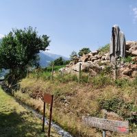 Südtirol, Vinschgau, Tscharser Waalweg