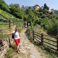 Südtirol, Vinschgau, Schloss Juval - unser Ziel