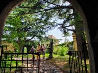 Südtirol, Vinschgau, Eingang Schloss Juval