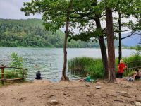Südtirol, Badepause am Montiggler See