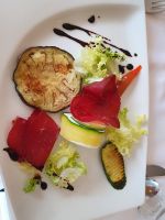 Südtirol, Pustertal, Essen im Hotel 