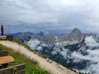 Provinz Belluno, Panorama an der Hütte Monte Rite