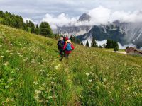 Provinz Belluno, Abstieg vom Monte Rite