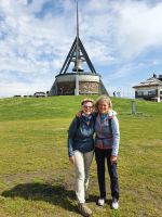 Südtirol, Pustertal, Irmi und Ria am Kronplatz