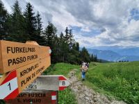 Abstieg vom Kronplatz