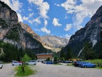 Südtirol, Rautal, Pederü am Talende