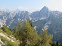 Blick vom Weg zum Passo Cibiana