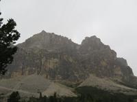 Lagazuoi im Regen