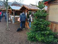 Wintermarkt in Westerland auf Sylt.