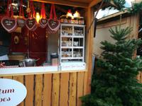 Lebkuchenherzen auch auf der Insel Sylt.