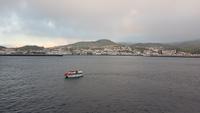 AIDAcara, Azoren, Insel Faial, Einsatz der Tenderboote