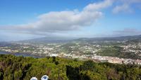 AIDAcara, Azoren, Insel Terceira, Blick vom Monte Brazil