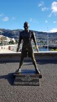 AIDAcara, Madeira, Funchal, Denkmal für C. Ronaldo