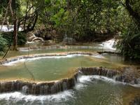 201 an den Kuangsi Si Wasserfällen