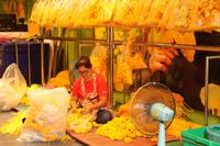 508 auf dem Blumenmarkt von Bangkok