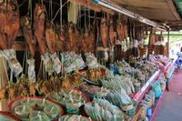 Fischermarkt in Laos