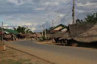 Bergdorf der Minderheit der „Hmong“