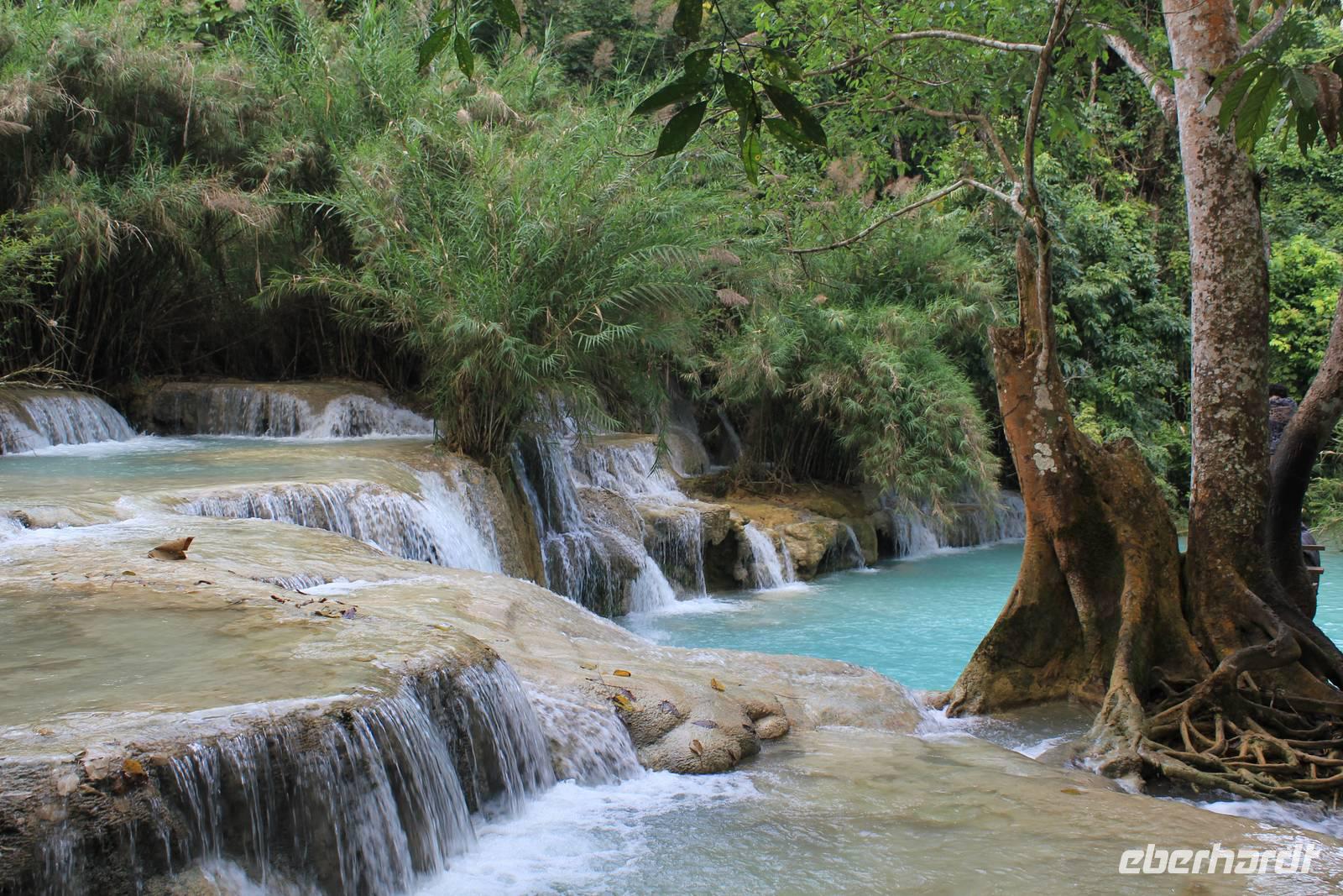 Kuang Si Wasserfall