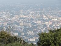 Blick vom Tempel Wat Doi Suthep