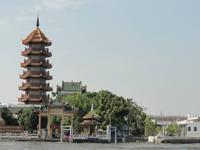 Bootsfahrt auf dem Chao Phraya Fluss