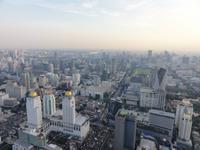 Aussicht vom Baiyoke Sky Tower über Bangkok